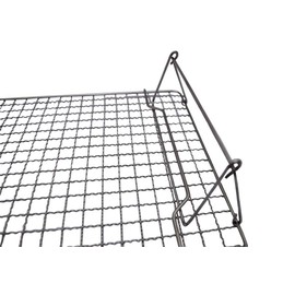内山 Industrial All Purpose Grilled Net with Feet (Iron, Chrome Plated) dyk6301