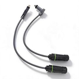Adaptador SPX a RJ45, 2 unidades, conector de cable Ethernet impermeable IP68 para antena de plato Gen 2 y enrutador, con cobre blindado y velocidad de transmisión de 1200Mbps