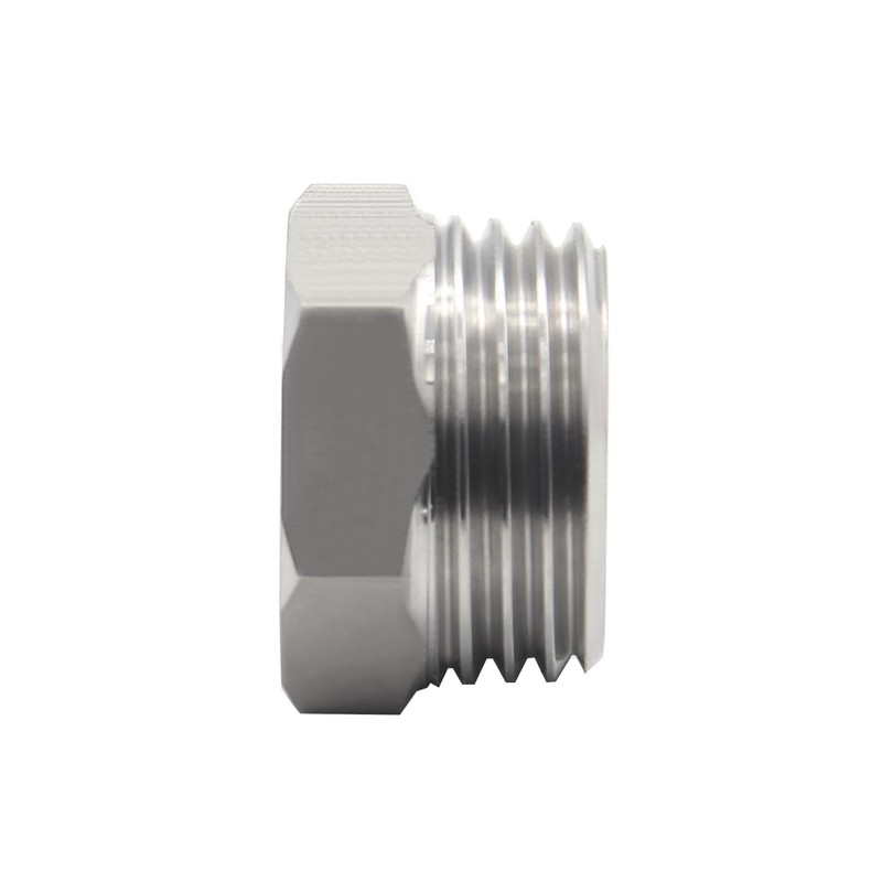 Fitvell Stainless Steel Reducer Faucet Adapter 1/2 NPT Male to