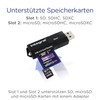 Integral Dual-Slot Micro SD & SD USB 3.0 Memory Card