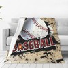 Baseball Blanket Baseball Decor Throw Blanket Baseball Team Gifts for