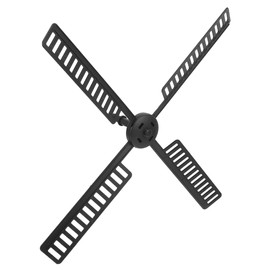 BESPORTBLE 1 Set Plastic Windmill Accessories Garden Windmill Windmill Parts for Garden Decor Rotating Sails