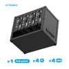 UCTRONICS Upgraded Complete Enclosure for Raspberry Pi Cluster, Compatible with