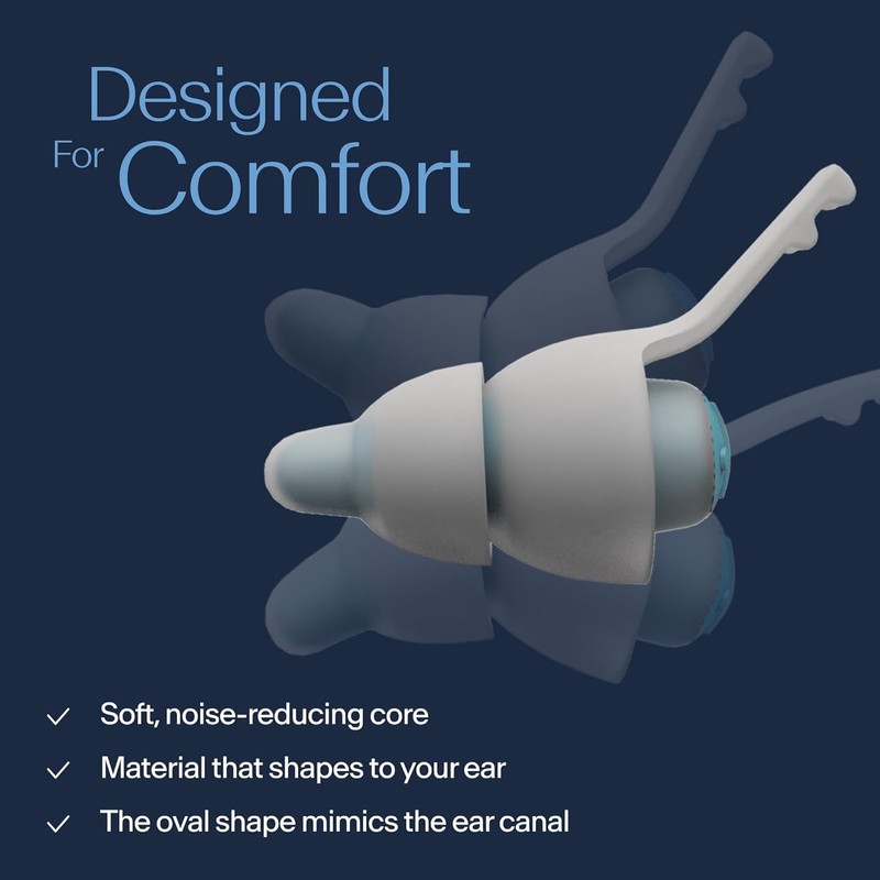 Alpine SleepDeep – Ear Plugs for Sleep - New 3D