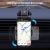 TOPK D38-C Car Phone Holder Mount, Upgraded Adjustable Horizontally And