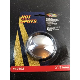 Hot Spots Lot Of 2 Hot Spots 2” Stick-On Convex Mirror