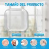LSXD Tope de Puerta 6 PCS, Cuadrado de 5cm Protector