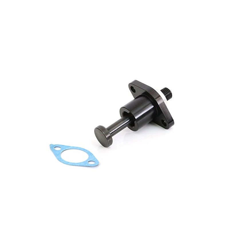 MC MOTOPARTS Black CNC Manual Cam Chain Tensioner Compatible with