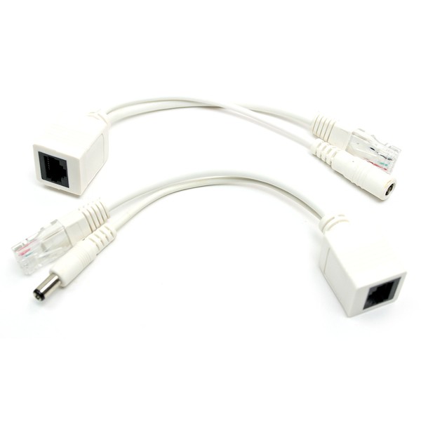 PoE Texas POE-IO-21 | Passive PoE Injector/Splitter Kit with 2.1mm