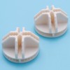 Wire Square Plastic Connectors For Modular Organizer Closet And Wire