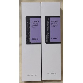 COSRX 2 Pack of COSRX AHA/BHA Clarifying Treatment Toner 150ml Exp 2027