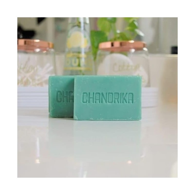 Chandrika Ayurvedic Soap | Organic Bar with Vegetable Oil |