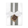 100% Cotton Tea Towel - Black Mini Chequered Pattern, Pack