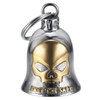 MOCY BELL Moto Guardian Bell Skull Keep Me Safe Stainless