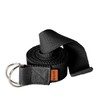 OLIVER Yoga Strap 190 cm Black Cotton Yoga Accessories