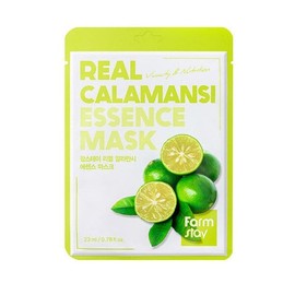Farmstay Real Calamansi Essence Mask 23ml 1 Sheet / 리얼 깔라만시 에센스 마스크 23ml 1매