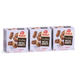 Katz Gluten Free Everything Soft Pretzel Nuggets Case of 3