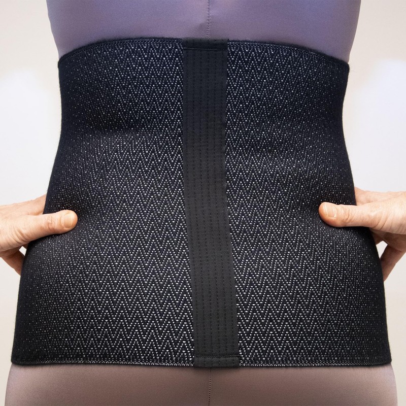 BODYPERFECT Kidney Warmer Men and Women, Wool Back Brace, Heat