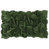 KingRose Handmade 3D Floral Decorative Throw Pillow Case Solid Wool