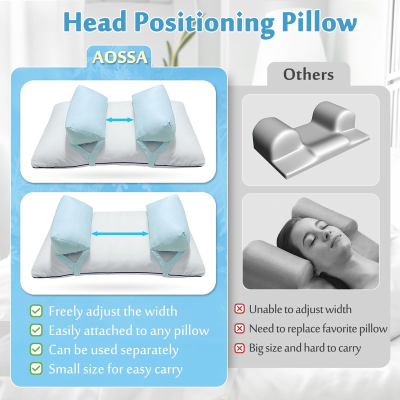 Mybow Back Sleeper Beauty Pillow for Anti Aging Wrinkle Prevention