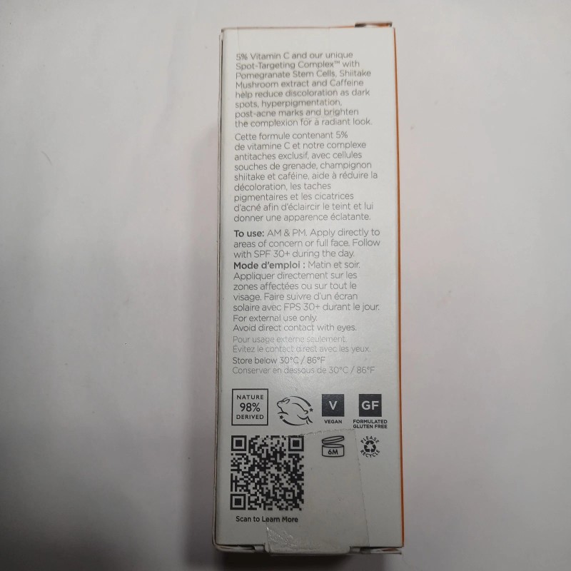 Andalou Naturals Dark Spot Corrector 5% Vitamin C+Spot-Targeti