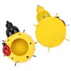 5.4cm Diameter Flower Pot Decor Ladybug Shaped Smoothing Surfaces Iron