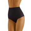 Wolbar Women's High Waisted Briefs Shaping WB411, Black,L