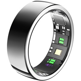 Smart Ring Android Smart Ring Men Women Fitness Ring Tracker Pedometer Smart Rings for Men Sleep Tracker Fitness Tracking Ring Heart Rate Monitor Sleep Ring Sport Smart Rings for Women iOS