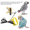Bird Harness Leash Elastic Easy To Wear Portable Bird Traction