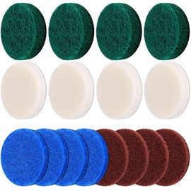 16 Stück Aufsatz für Bosch Reinigungsbürste, Aufsatz für Bosch Universal Brush, für Bosch Reinigung Pad für Elektrische Reinigungsbürste Kompatibel mit Bosch Home/Garden 6033 Reinigungsbürste