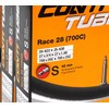 Continental Unisex-Adult 181781 Fahrradschläuche, Schwarz, 28 (6er Pack)