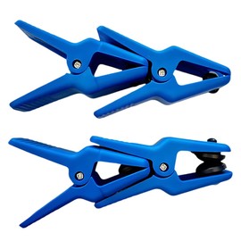 UHANBUT 4PCS Fluid Line Stopper Kit, 1/4'' 1/2" 3/8" 5/16" Banjo Automotive Brake Line Clamp Set, Universal Fuel Stop Clip Repair Accessories for AC Lines, Power Steering