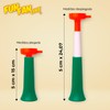 FUN FAN LINE - Pack x3 Plastic Trumpets/Vuvuzela stadium horn