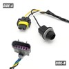 Vkinman 15930264 2Pcs Headlight Wiring Harness Headlight Socket Connector Wire,