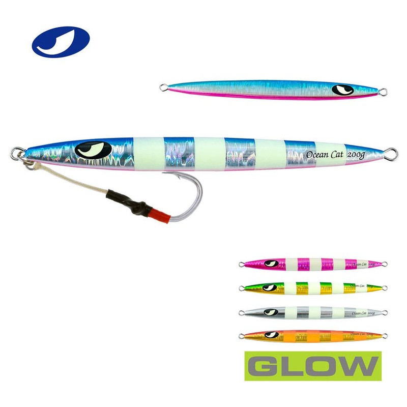OCEAN CAT Speed Fall Fishing Luers Metal Vertical Lead Jigging