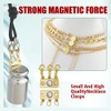 2pcs Necklace Layering Clasp,Multi Necklace Layering Clasp Multi Strand Clasps,Closures