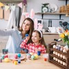 Wooden Egg Holder 3 Layer Fresh Egg Rack Holders Countertop