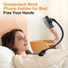nediea Neck Phone Holder for Bed，POV Cell Phone Stand for