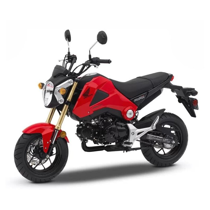 Mokuo Motorcycle Carbon Fiber Decorative Windshield Fit for Honda Grom