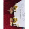 SUGARFIX by BaubleBar Christmas Ballerina Drop Earrings - Metallic Gold