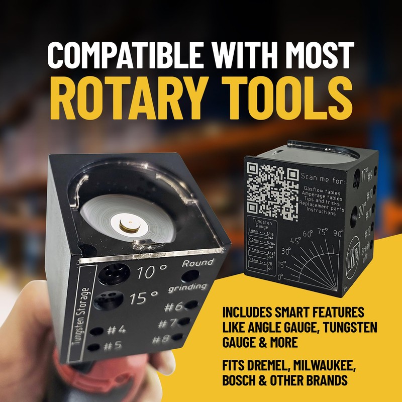 LMT Tungsten Grinder V4 Rotary Tool for TIG Welding -