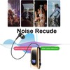 Retractable Wireless Headset Headphone Stereo Earphone V5.0 Noise Cancelling Mic