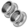 Zerodeko 4pcs Stainless Steel Kitchen Jug Covers Efficient and Practical