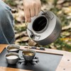 Boundless Voyage Titanium 700ML Kettle with Inner Fliter Folding Handle