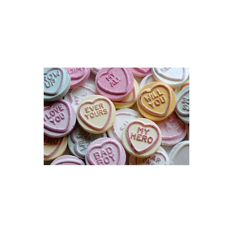 Swizzels Matlow Love Hearts 4 Rolls 105g / 3.70oz