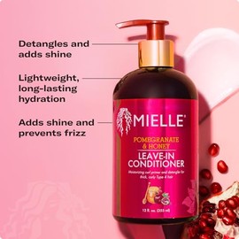 MIELLE acondicionador sin enjuague Pomegranate & Honey para rizos - 350 ml