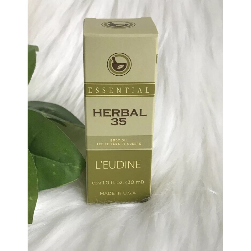 Leudine HERBAL 35 W/35 Essential Oils Headaches Stress Migraine
