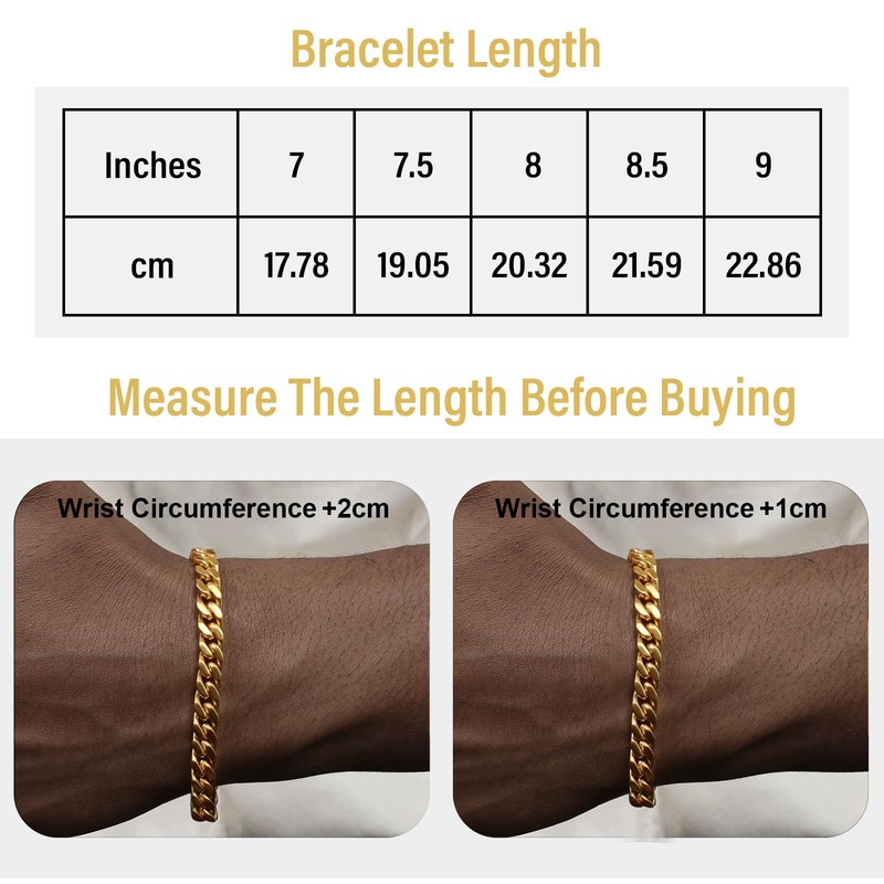 VEXXS Men's Bracelet 5/7mm02
