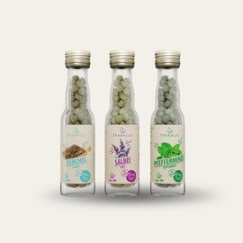 Teaballs Organic Natural Herb Set of 3 - Fennel, Sage, Chamomile - Herbal Tea