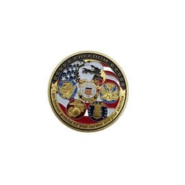US Navy US Air Force United States Marine Corps Coast Guard Military Prayer Coin, Liberty Eagle Challenge Coin Collection Gift